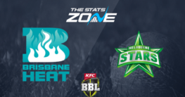 Brisbane Heat v Melbourne Stars BBL Match 2019