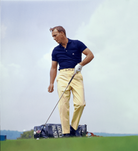 Golfer Arnold Palmer