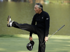 Golfer Gary Player